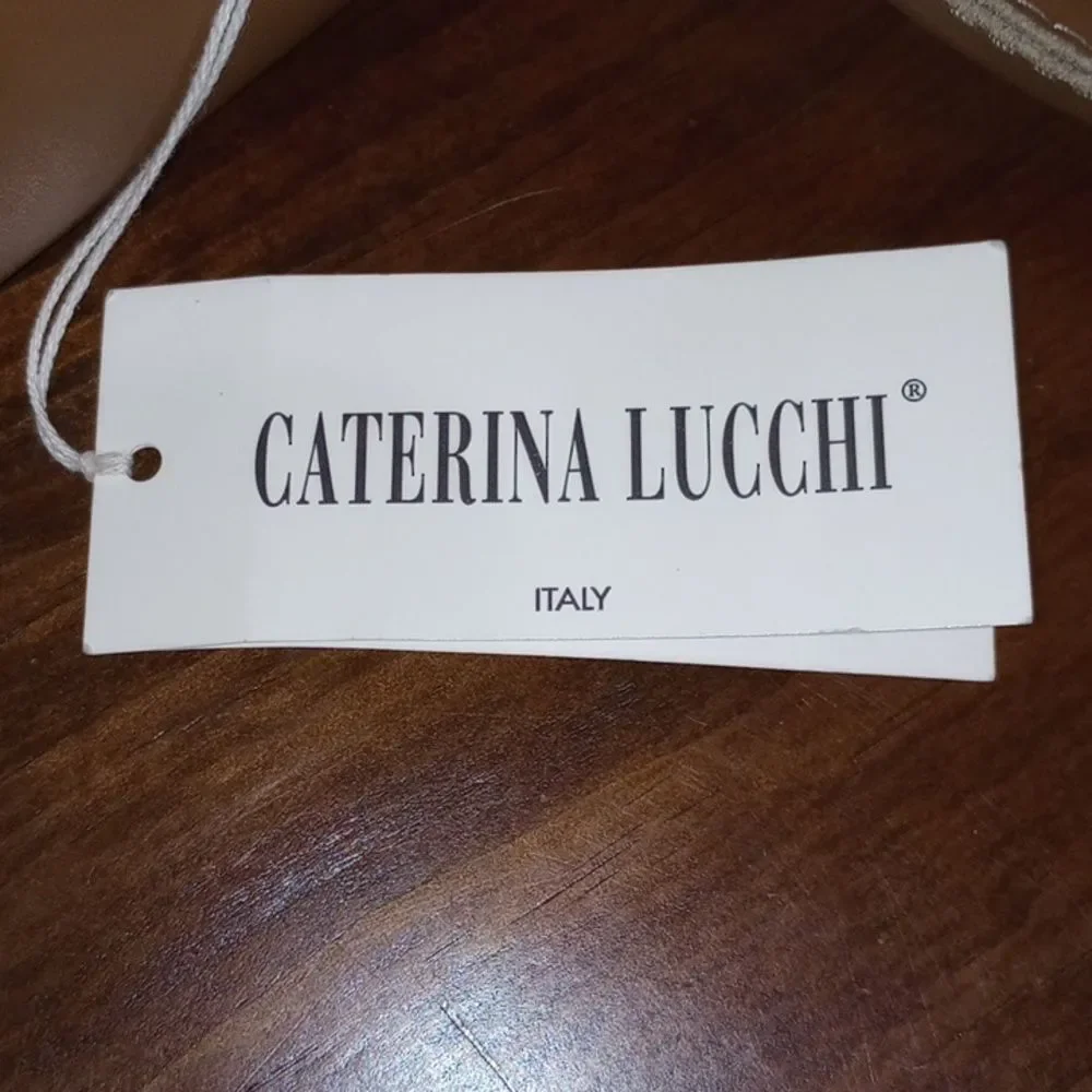 Caterina Lucchi Leather Baguette Handbag - NEW! - Picture 7 of 9